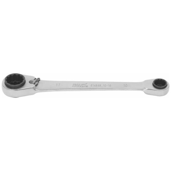 DOUBLE BOX END WRENCH RATCHETING 4 IN 1