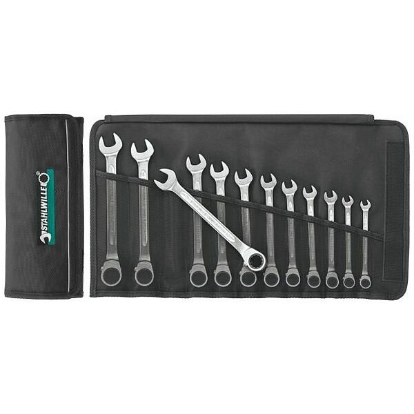 RATCHET RING SPANNER 15¬∞ SET 12PCS.