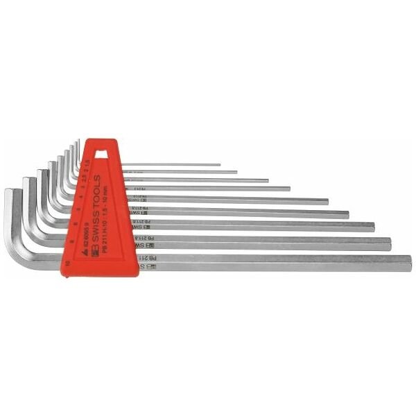 HEXAGON KEY L-WRENCH LONG-ARM SET