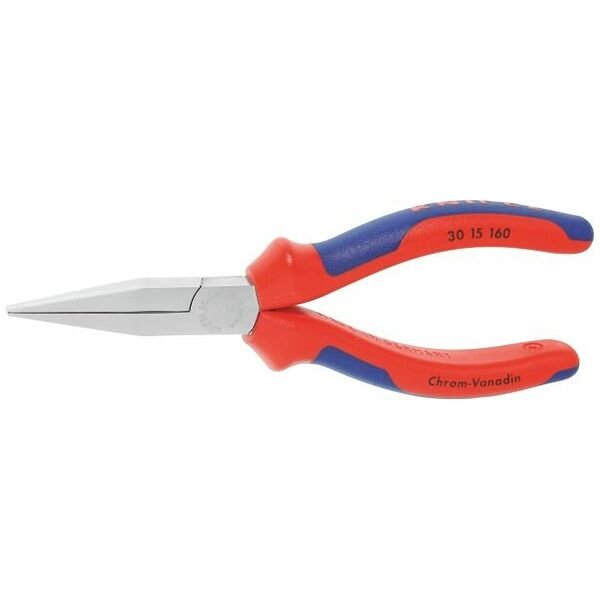 LONG FLAT-NOSED PLIERS CHROME-PLATED