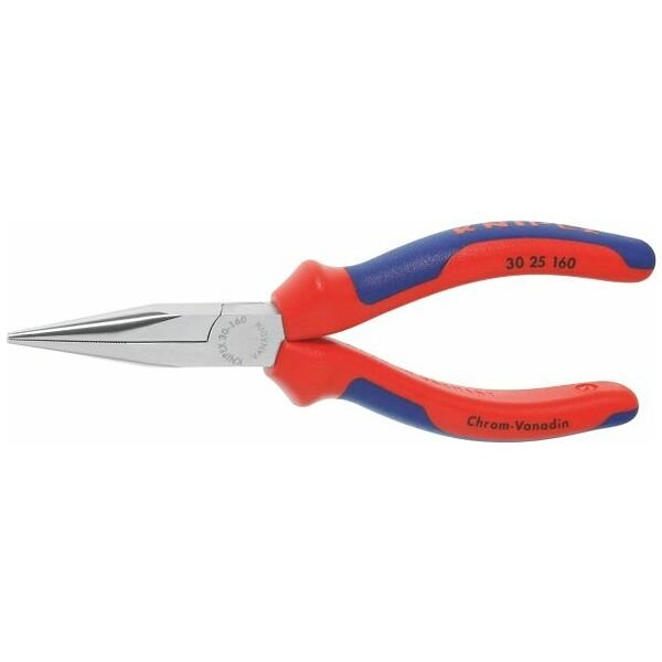 LONG SNIPE-NOSED PLIERS CHROM PLATED