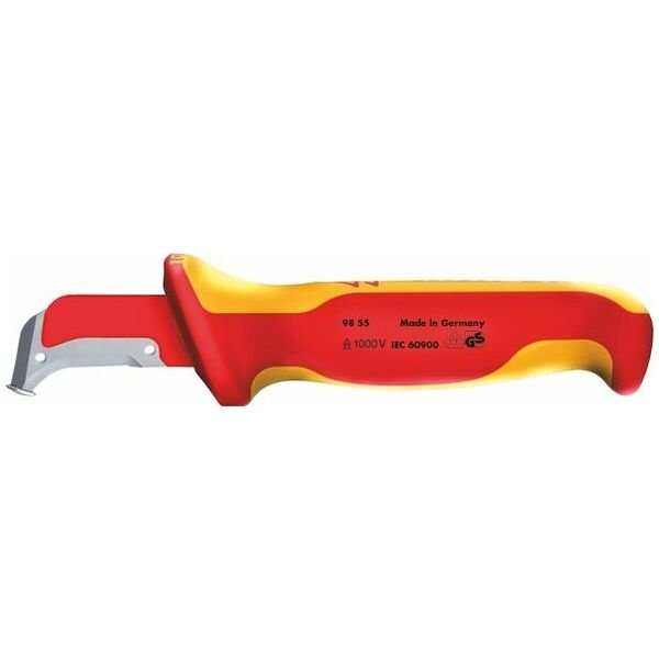 KNIPEX CABLE STRIPPING KNIFE VDE